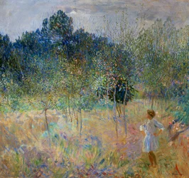 Das Land in Blüte oder April, 1910